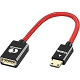ANNNWZZD ミニHDMI 変換, Mini HDMI 変換 ミニHDMI 変換 Mini ノートパソコン、カメラなどに対応した3D 4K 1080P 15CM