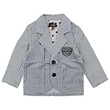 BAROCK(バロック) ヒッコリージャケット 130cm /【08】ブラック NO.F-553035
