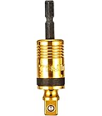 トップ (TOP) 電動ドリル用 ユニバーサルソケットアダプター 六角シャンクから4分角 首振角度30° EUA-4 Amazon | トップ (TOP) 電動ドリル用 ユニバーサルソケットアダプター