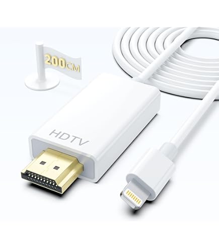 lightningtoHDMIケーブル Amazon | 【2025 MFi認証品】iPhone hdmi変換ケーブル 3M ライトニング