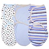 Summer Infant社製 [スワドルミー ベビー おくるみ] 02.ビープビープ【3s-71060】ステージ2【S/M-3枚セット】