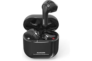 エレコム ワイヤレスイヤホン イヤホン bluetooth 5 軽量 小型 インナーイヤー 型 通話 自動ペアリング ACC対応 タイプC 充電 ブラック LBT-TWS11BK