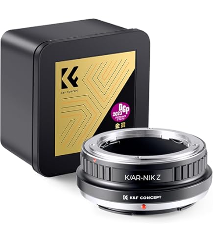 Konica 50mm F1.7 ＆ K&F Zマウント用マウントアダプター Konica 50mm F1.7 ＆ K&F Zマウント用マウントアダプター