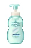 メリットザマイルド泡シャンプーポンプ(540ML)最初から泡で出てくる 髪と地肌とおなじ弱酸性