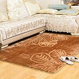 バナナリーフファミリーカーペットリビングルームコーヒーテーブルブランケットベッドルームベッドサイドブランケット子供用ビスコースファイバーカーペットRUG SOFT SUPER THICK SHAGGY