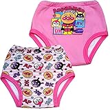 アンパンマン トイレトレーニング 2枚組 4重層 トレーニングパンツ おむつはずし（ピンク90cm）