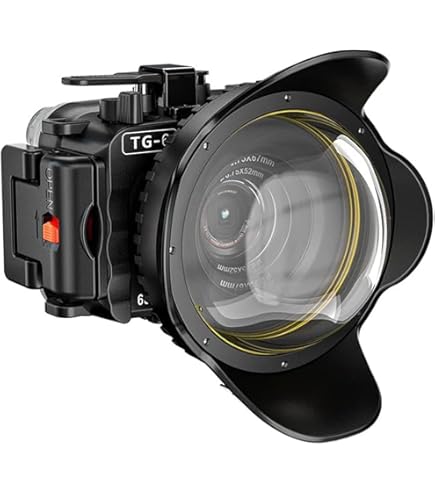 Amazon | Seafrogs 水中カメラハウジング オリンパス TG-6用