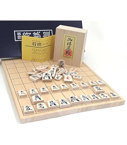 Amazon | 幻冬舎(Gentosha) 完全木製版 デラックス将棋 ブラック