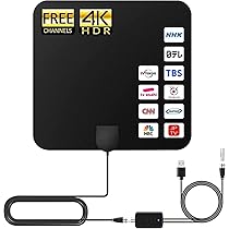 Amazon | 室内アンテナ 4K HD TV テレビアンテナ WEIPAI 430KM