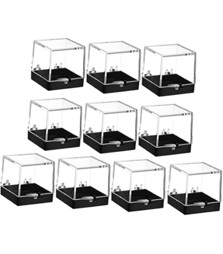 鉱物 展示・販売用 アクリルベース 大量 アクリルベース（12枚セット）プレート ミネラルタック付き 展示