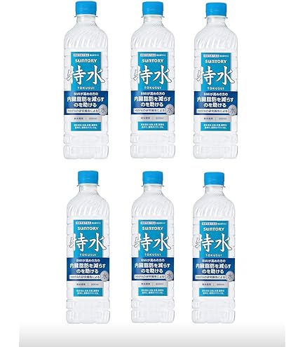 Amazon.co.jp: 《ケース販売》 サントリー 特水(機能性表示食品) 600mL