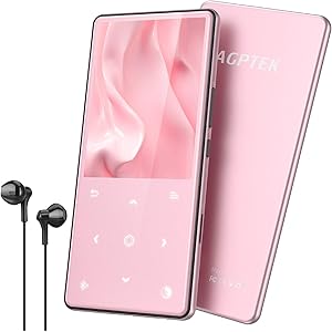 MP3プレイヤー AGPTEK MP3プレーヤー Bluetooth5.0 音楽プレーヤー ミュージックプレイヤー 九つ…