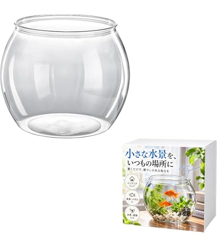 Amazon | 【在庫限り/メーカー終売】ジェックス 匠の技が生きる金魚鉢