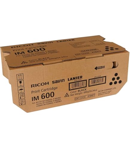 RICOH Pトナー ブラック IM 430 Amazon.co.jp: RICOH ブラック - オリジナル - トナーカートリッジ