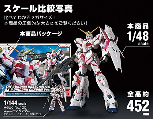 Mega-size model 1/48 Gundam-based limited RX-0 Unicorn Gundam Ver