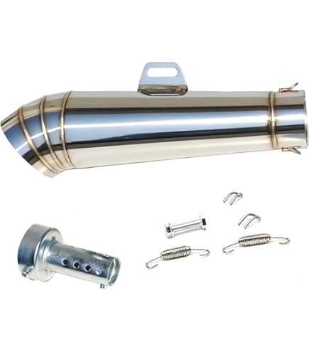 Amazon | Realize 汎用サイレンサー 100φ×450mm 差込径 60.5φ