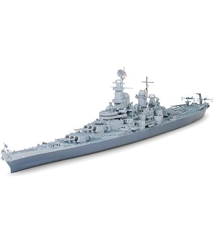Amazon | 1/700 米海軍 WWII 戦艦 BB-56 ワシントン アップグレード