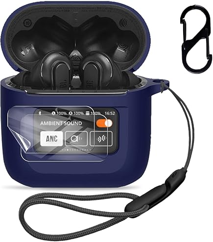 JBL TOUR PRO 2（ブラック）／使用20時間・保護フィルム＆ケース付 Amazon | ミヤビックス JBL Tour Pro 2 用 PET製 9H 低反射 保護