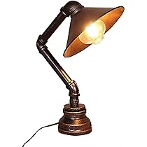 ガス管 ガスメーター 蛇口型 ライト ランプ スチームパンク  芸術作品 Amazon.co.jp: AFUMMID 工業用スチームパンクE27テーブルライト