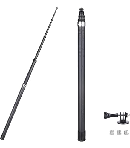 Amazon | Insta360 自撮り棒(3m) 超長い自撮り棒 カーボン製 | 自撮り