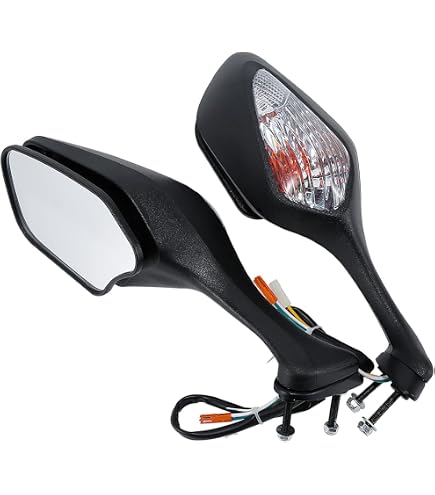 Amazon | ウインカーミラー 左右 バイクパーツ オートバイ部品