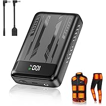 Amazon | 電熱ベスト バッテリー DC7.4V高出力 モバイル