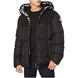 [MONCLER GENIUS] (モンクレール)ダウンコート軽便ホワイトダックダウン 防水ナイロン ロゴ刺繍 フーディー フルジップ ダウン ジャケット MONTCLA ［MCMONTCLA0］XL[並行輸入品]
