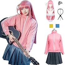 廣井きくり コスプレ衣装 まとめ売り Amazon.co.jp: ぼっち・ざ・ろっく！廣井きくり コスプレ衣装