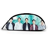 Amazon あらし嵐arashi ペンケース ペンポーチ かわいい 女の子 男の子 イラスト デザイン 筆箱 筆入れ 大容量 文房具 収納 ケース 小学生 中学生 高校生 おしゃれ 多機能 Pencil Case 男女兼用 ノーブランド品 シューズ バッグ