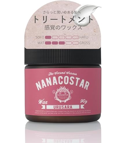 Amazon | ナナコスター カチコチ ワックス 90g マット ワックス