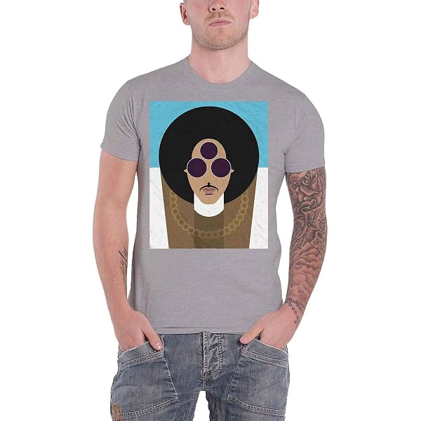 T-shirt Homme Prince - Logo Parade Signature Officiel, 100% Coton Noir | Sous Licence Officielle - 8