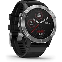 Garmin Fenix 6S Pro, Premium Multisport GPS Smartwatch, Black With Black  Band: Smartwatches: Amazon.com.au