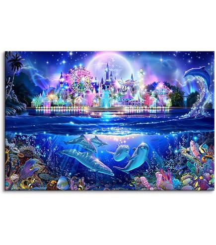 Amazon.co.jp: マルク・シャガール《青い天使》アートポスター、マルク