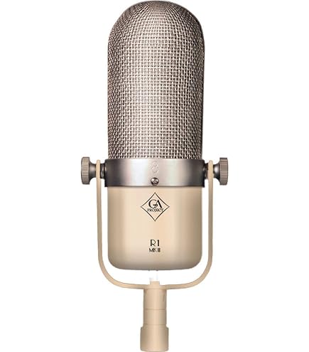 MXL Classic Ribbon Microphone MXL R77 Chrome/Gold : Amazon.com.au