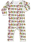 ファーストドレス（FIRSTDRESS） ロンパース 長袖 かぶりタイプ FDロゴ 60cm 3ヶ月 男の子 女の子