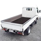 メタルテック 2tトラック用 荷台アオリカバー アルミ縞板 5本セット カスタム 傷防止 (トヨタ ダイナ1.5t 標準(3110mm))
