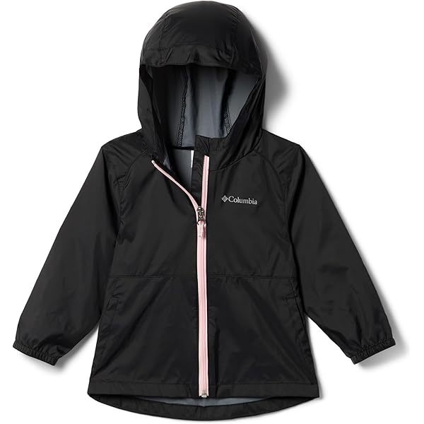 Jacket For Girls Kids & Toddler Girls' Rainbow Stripe Rain Jacket II Little Girls' Waterproof Jacket
