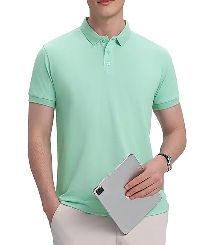 Amazon.co.jp: TMW サラッとDRY 快適ストレッチ POLO SHIRTS