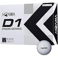 HONMA GOLF(本間ゴルフ)日本正規品 ホンマ D1 ゴルフボール1ダース(12個入) 2022モデル 「BT2201」