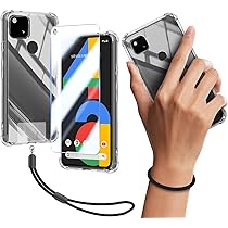 pixel4a 本体、ケース3つ付 保護フィルム貼付済