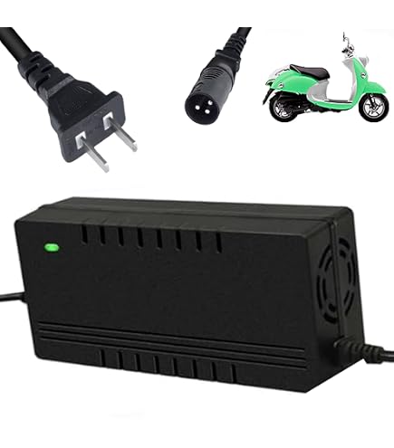 Amazon.co.jp: 48V リチウムイオン バッテリー充電器 54.6V 2A e-bike