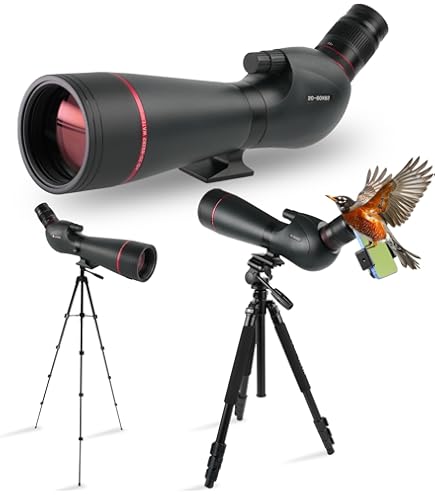 Amazon | Nikon Monarch 20-60x82 EDスポッティングスコープ - 超低
