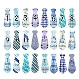 ベビー マタニティー マンスリー 撮影 フォトステッカー 記念 写真 ステッカー シール セット (ネクタイC)