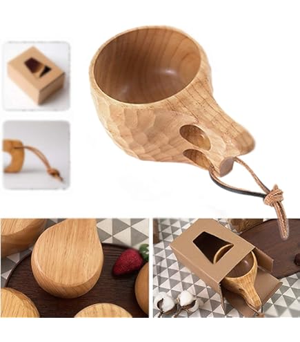 トナカイククサ(kuksa) 未使用　2個セット Amazon.co.jp: Nordic Art Store ハンドメイド KUKSA - ラップ