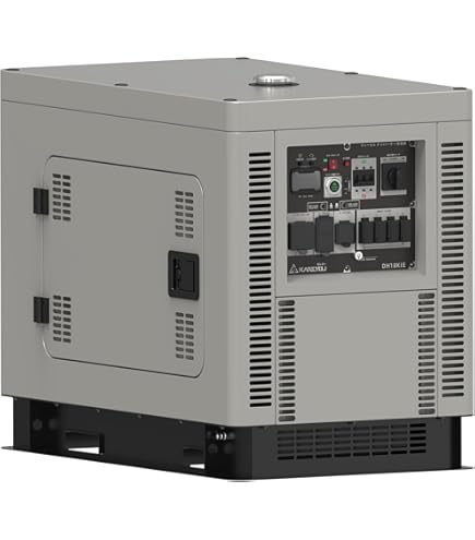 Amazon | ヤンマー (YANMAR) ディーゼル発電機 YDG500VS-5E 防音タイプ 