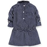 Carter's（カーターズ）ドット柄ヘンリーネックチュニック(Navy) 4T(4才) [並行輸入品]