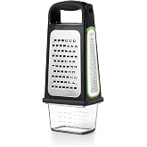 OXO 11231700 Good Grips Box Grater with Removable Zester Black
