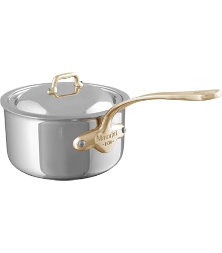 Amazon | Mauviel M'Cook B 5層 光沢仕上げステンレススチール