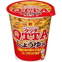 Amazon.co.jp: MARUCHAN QTTA コク味噌味 (82g x 12個 /カップ麺