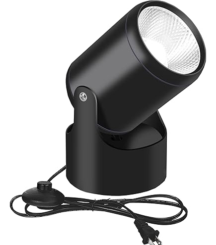 Amazon.co.jp : YC LED スポットライト コンセント 卓上 12W 間接照明